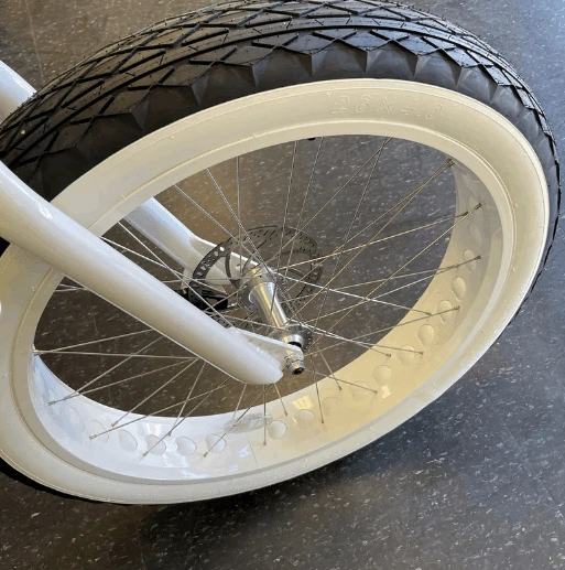 Classic Cruiser Combo: 2 Whitewall Tires & Tubes for 26x4 Fat Bikes!
